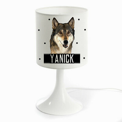 Lampe de chevet loup