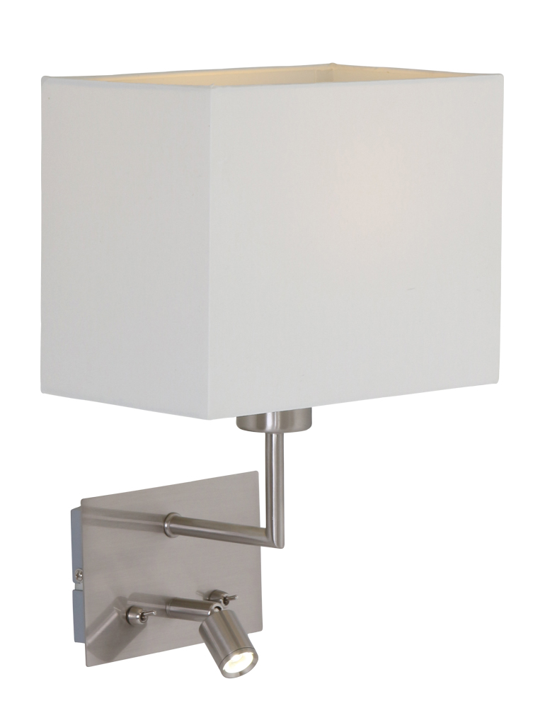 Lampe de chevet acier