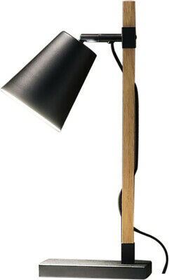 Lampe bois acier design