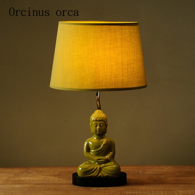 Lampe de chevet boudha
