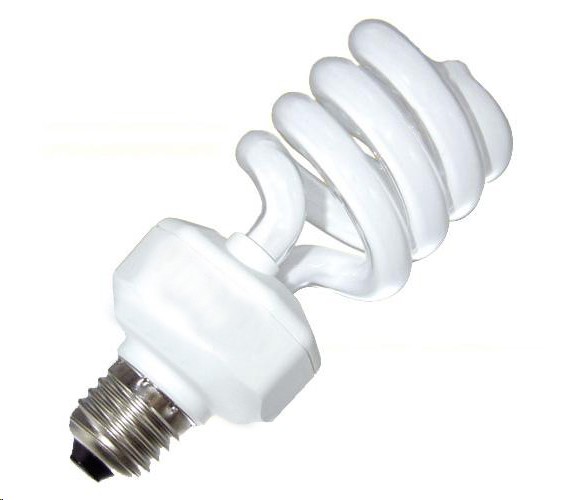Lampadaire fluo compact