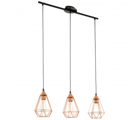 Lampe design cuivre