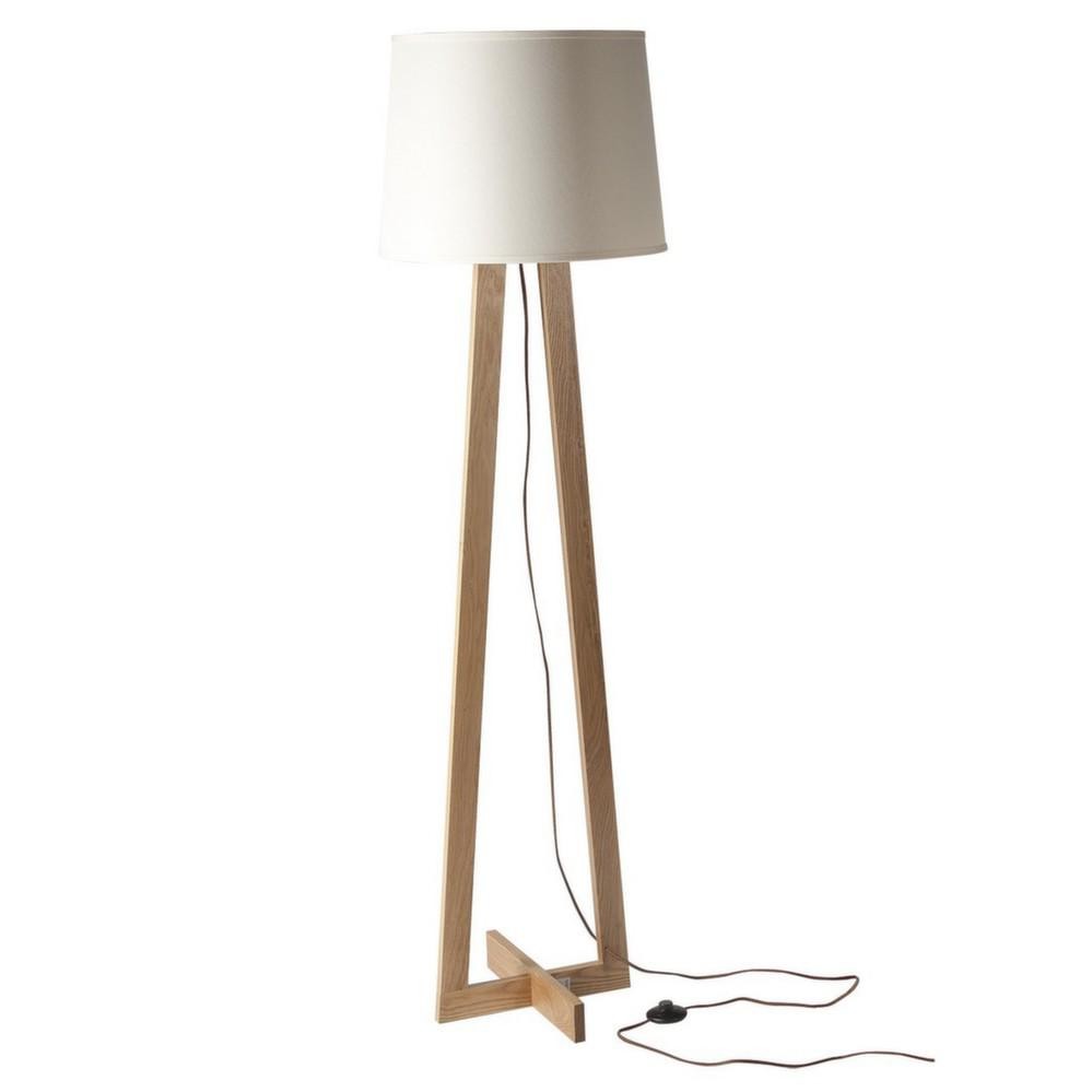 Pied de lampadaire exterieur blanc