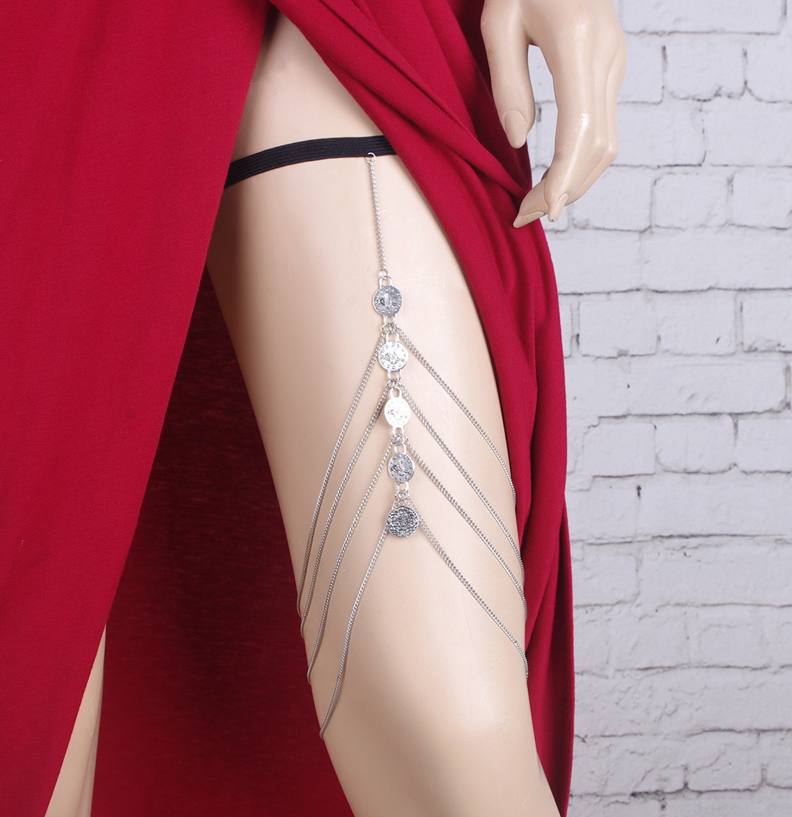 Lampe de chevet jambe de femme