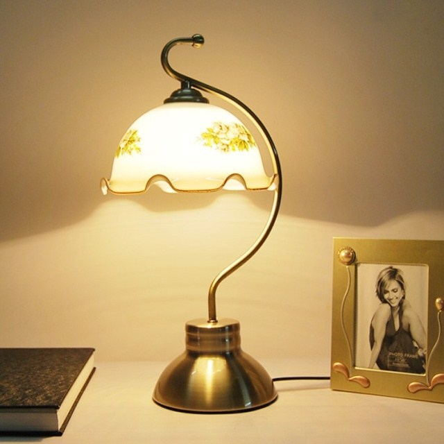 Lampe de chevet rustique