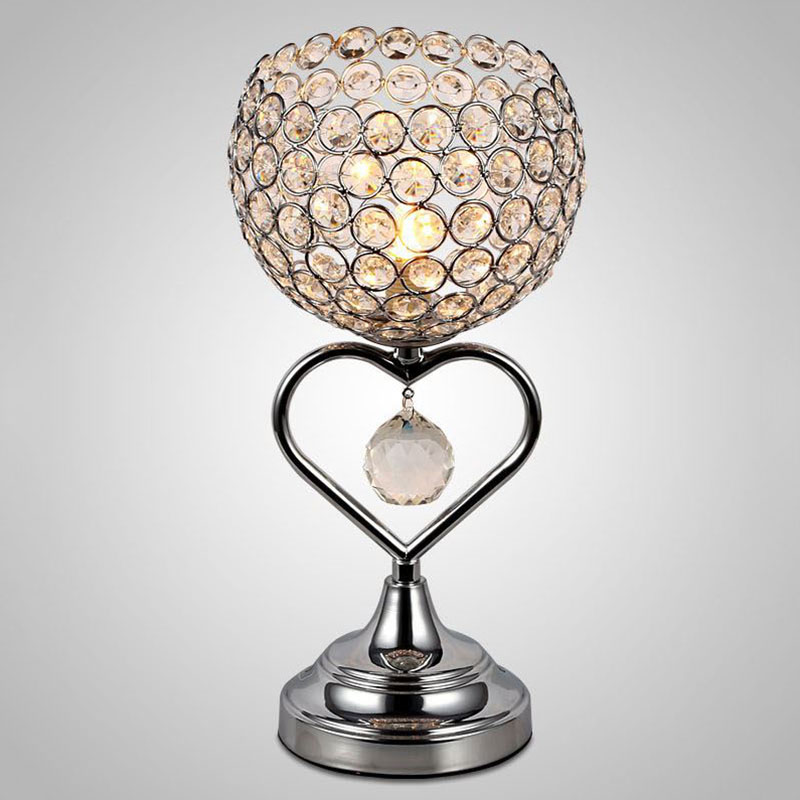Lampe de chevet crystal