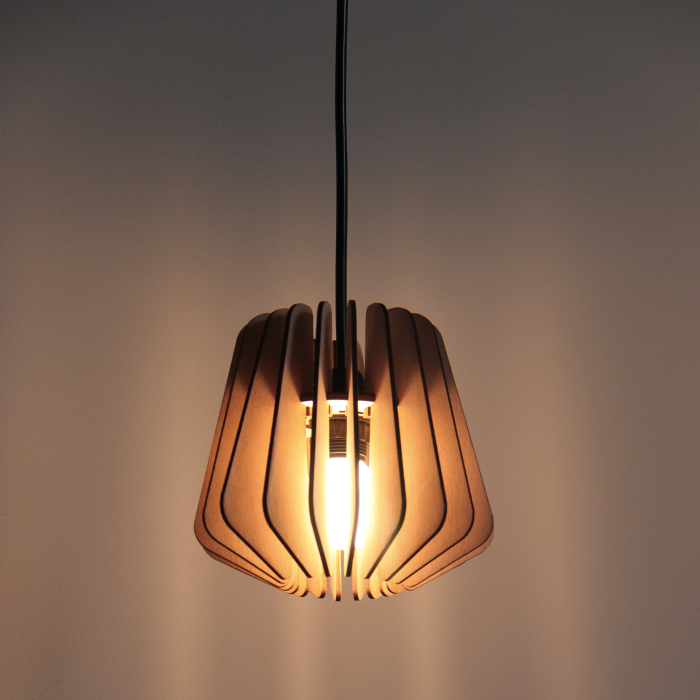 Lampe en carton design