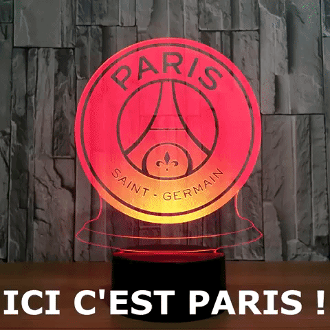 Lampe de chevet foot psg