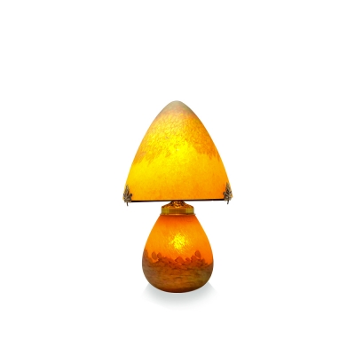Lampadaire salon design couleur pate de verre