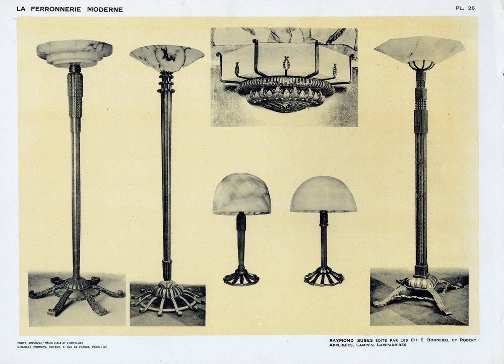 Raymond subes lampadaire