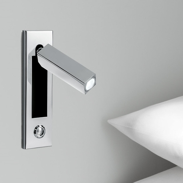 Lampe de chevet encastree