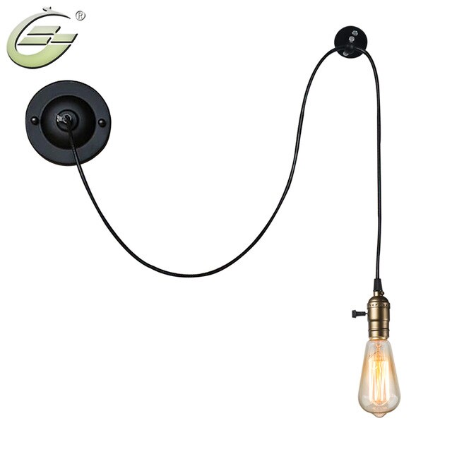 Lampe chevet fil de fer