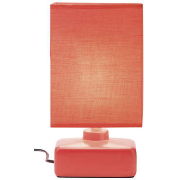 Rouge Lampes de table: Lampes de chevet et lampes de table à DEL modernes pour le salon et la chambre à coucher