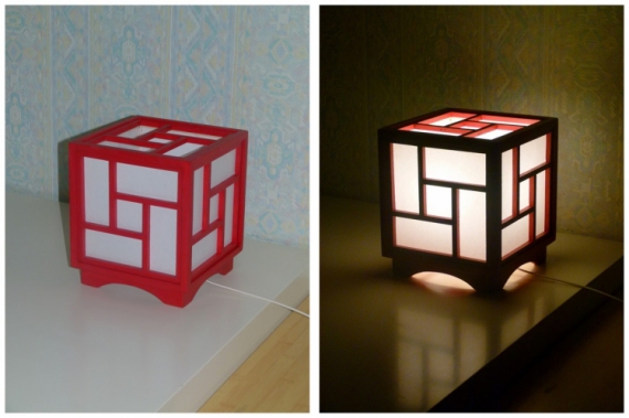 Lampe de chevet asiatiques