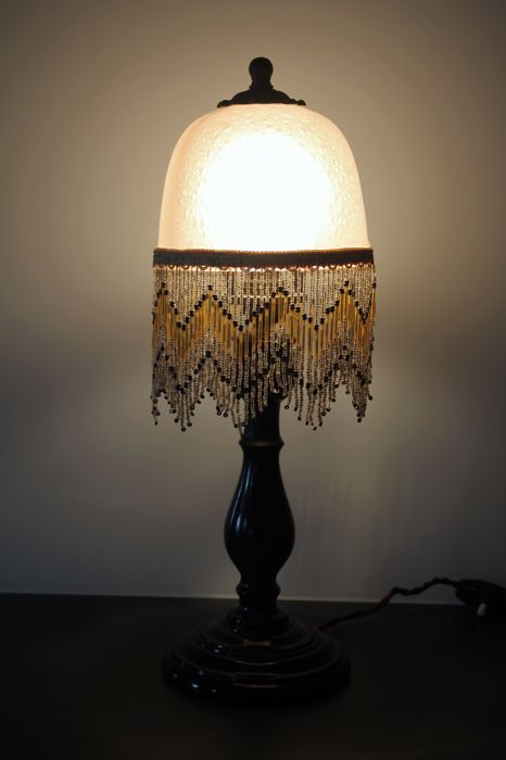 Lampe de chevet avec pampille