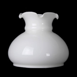 Lampe de chevet abat jour opaline