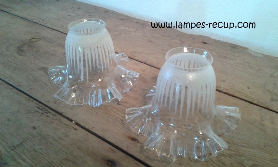 Abat jour lampe de chevet ancien