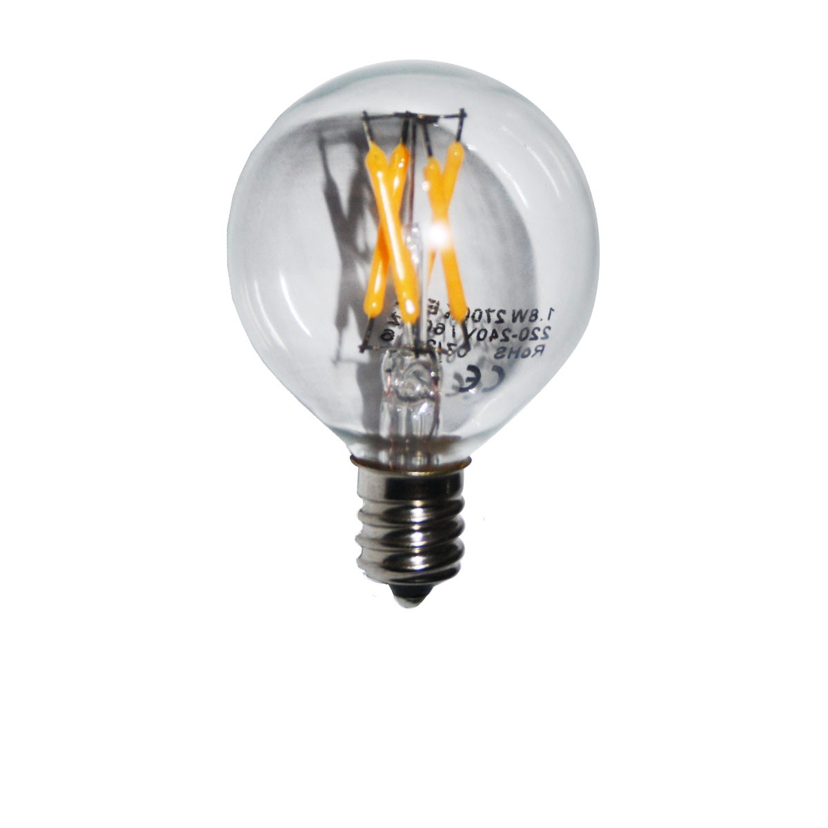 Lampadaire tete d'ampoule