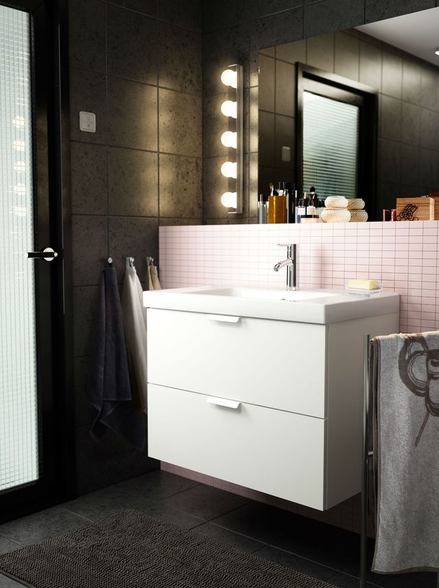 Lampe design pour salle de bain