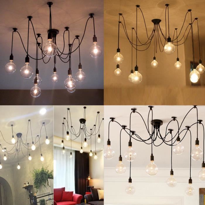 Lampe design araignee