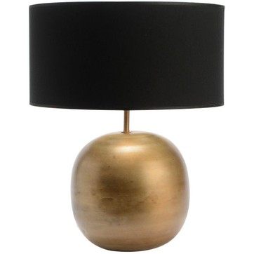 Lampe de chevet avec pied en laiton
