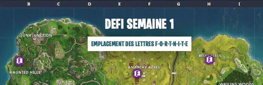 Fortnite saison 6 lampadaire