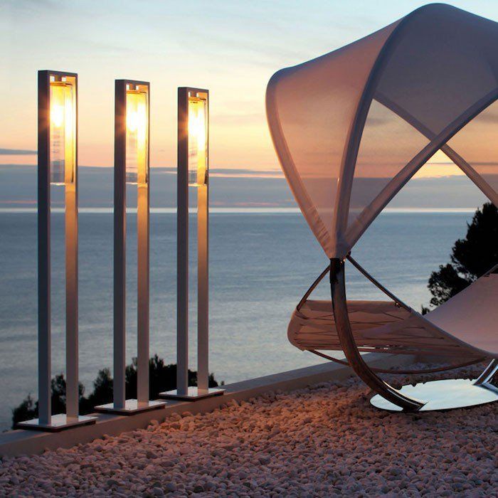 Lampadaire design extérieur
