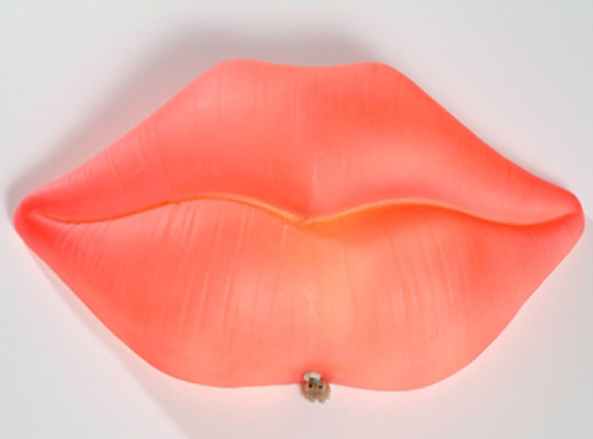 Lampe de chevet bouche