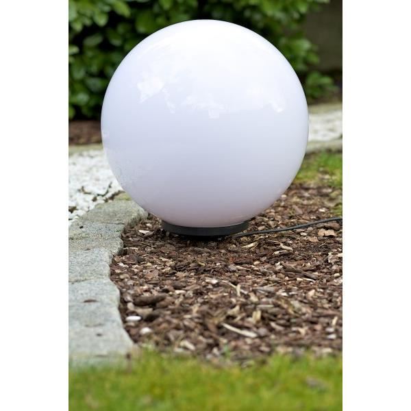 Lampadaire exterieur boule