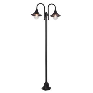 Lampadaire-exterieur-blanc-flame 1