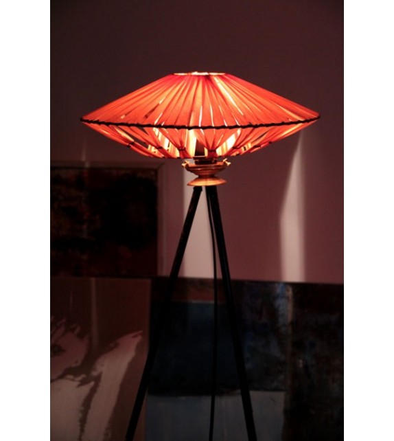 Lampadaire ancien laiton