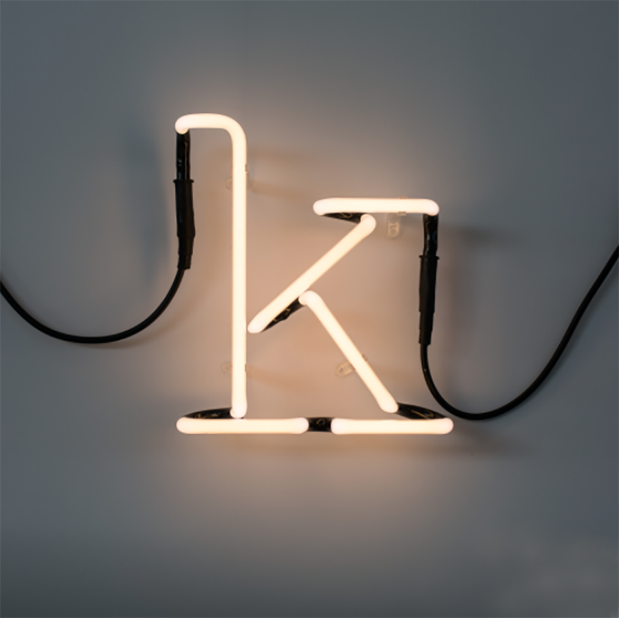 Lampe néon design