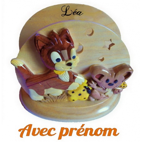 Lampe de chevet enfant avec prenom