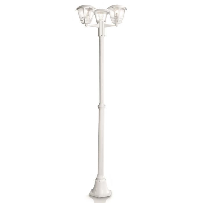 Lampadaire exterieur 3 lampes