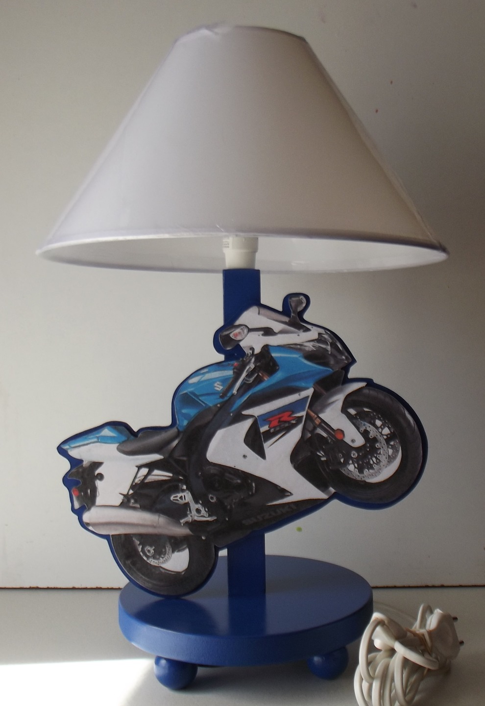 Lampe de chevet moto