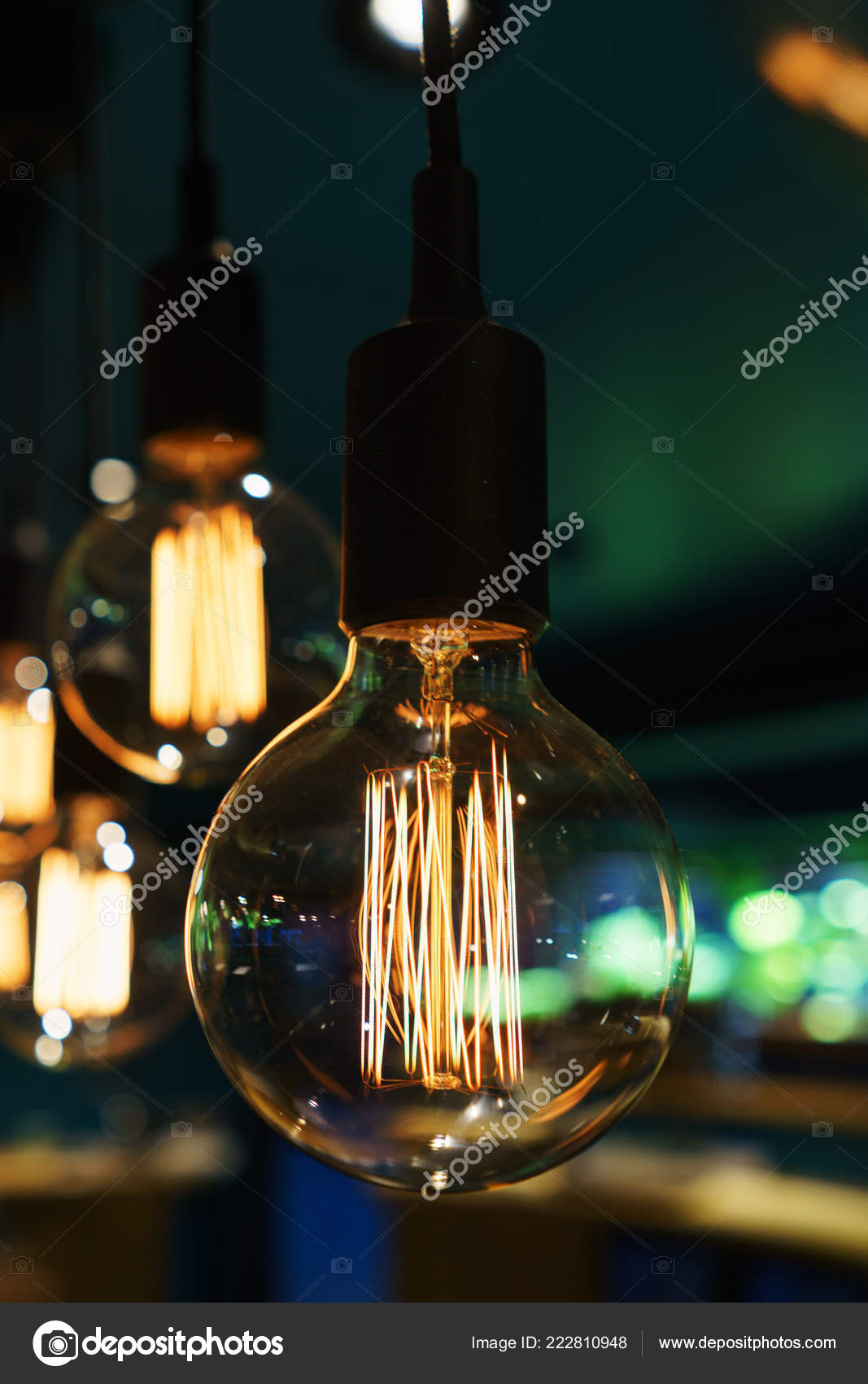 Lampe de bureau verte design
