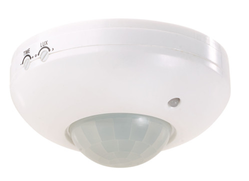Lampadaire avec détecteur de mouvement