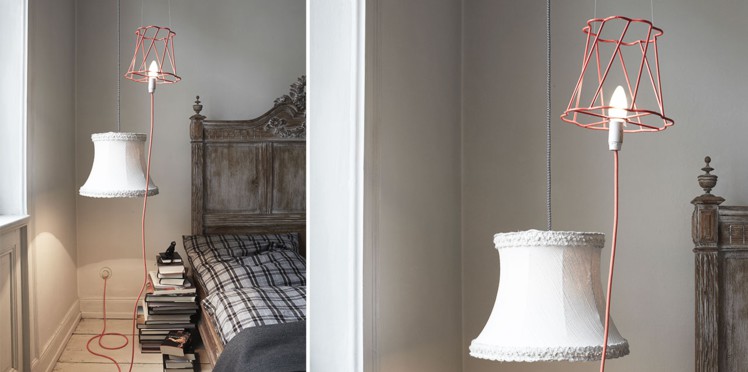 Lampe de chevet ping pong