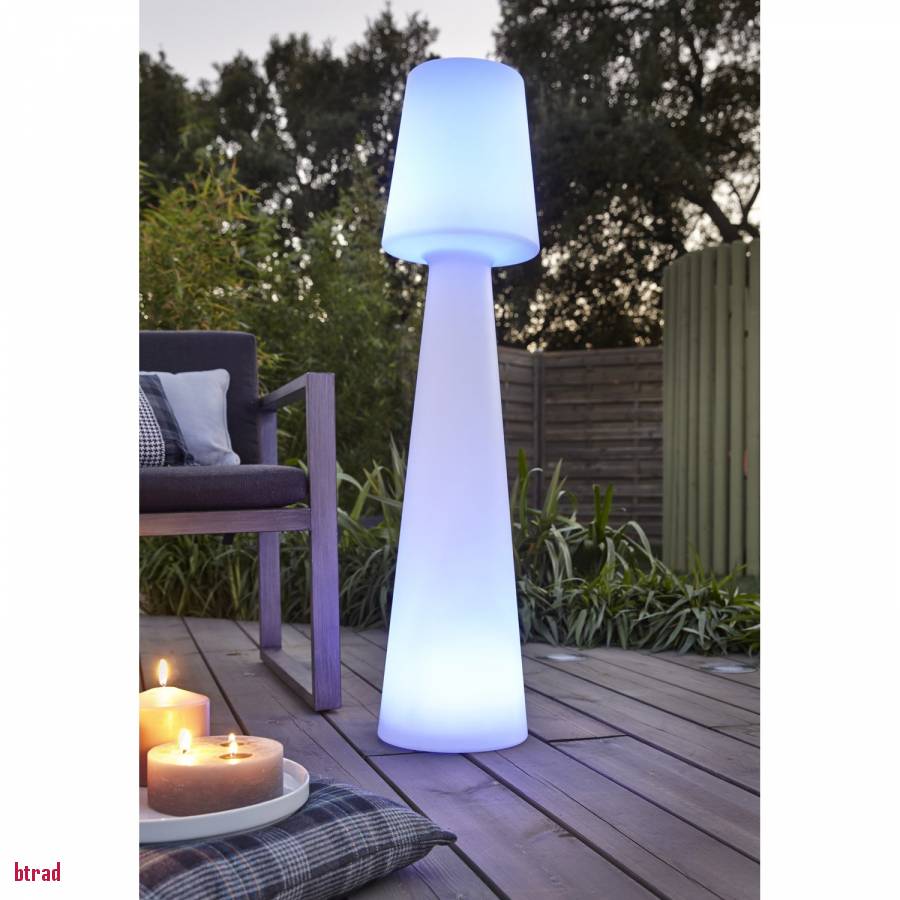 Lampe solaire design jardin