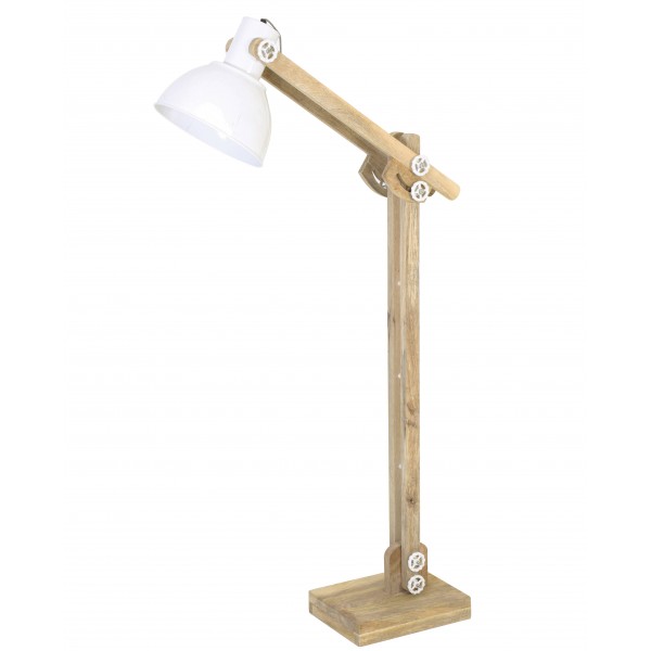 Lampadaire articulé bois