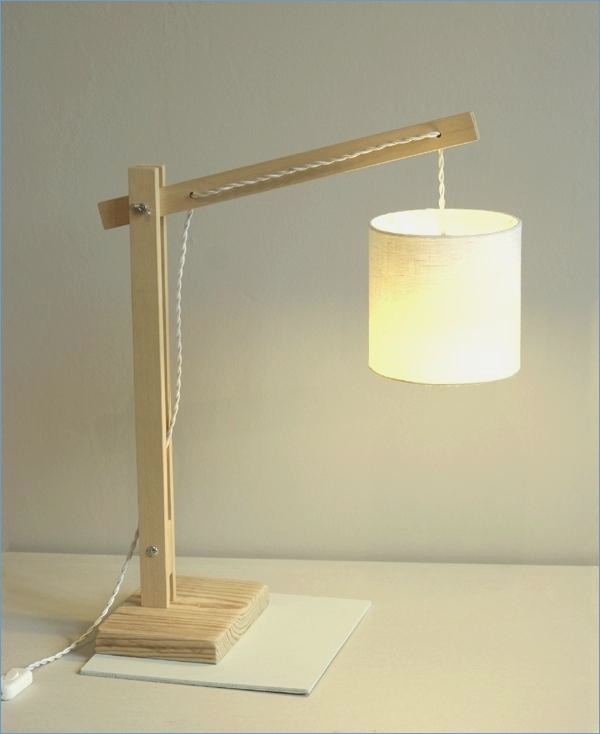 Fabrication lampe de chevet design