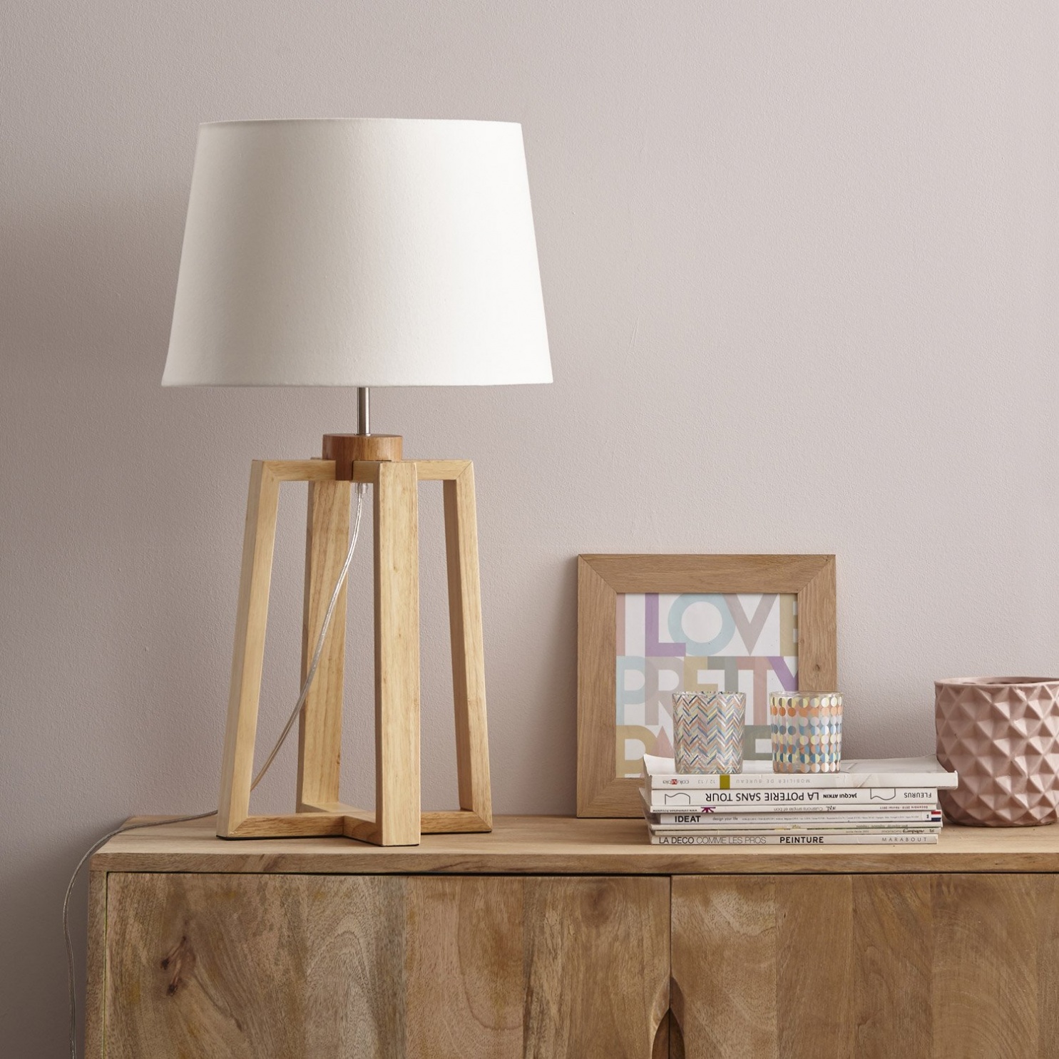 Fabriquer une lampe de chevet bois