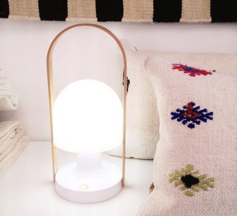 Lampe à poser design sans fil