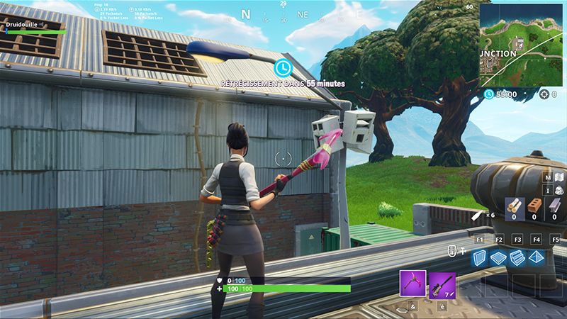 Fortnite emplacement lampadaire musicaux