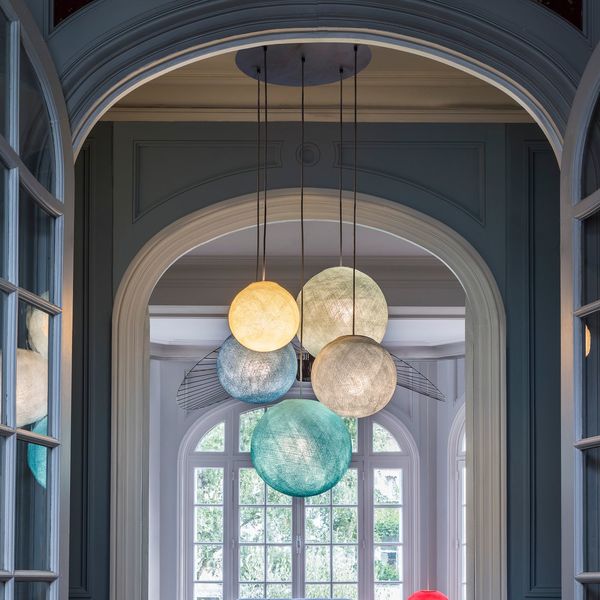 Idee deco salon lampadaire