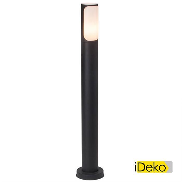 Lampadaire exterieur focus gris
