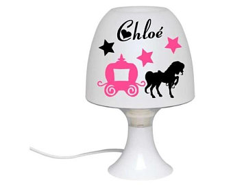 Lampe de chevet enfant cheval