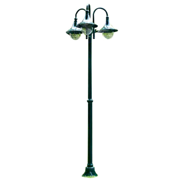 Lampadaire double boule 220 cm