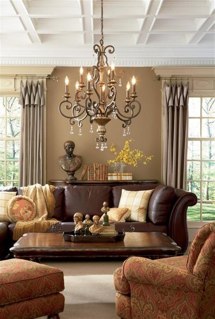 Lampadaire salon chic