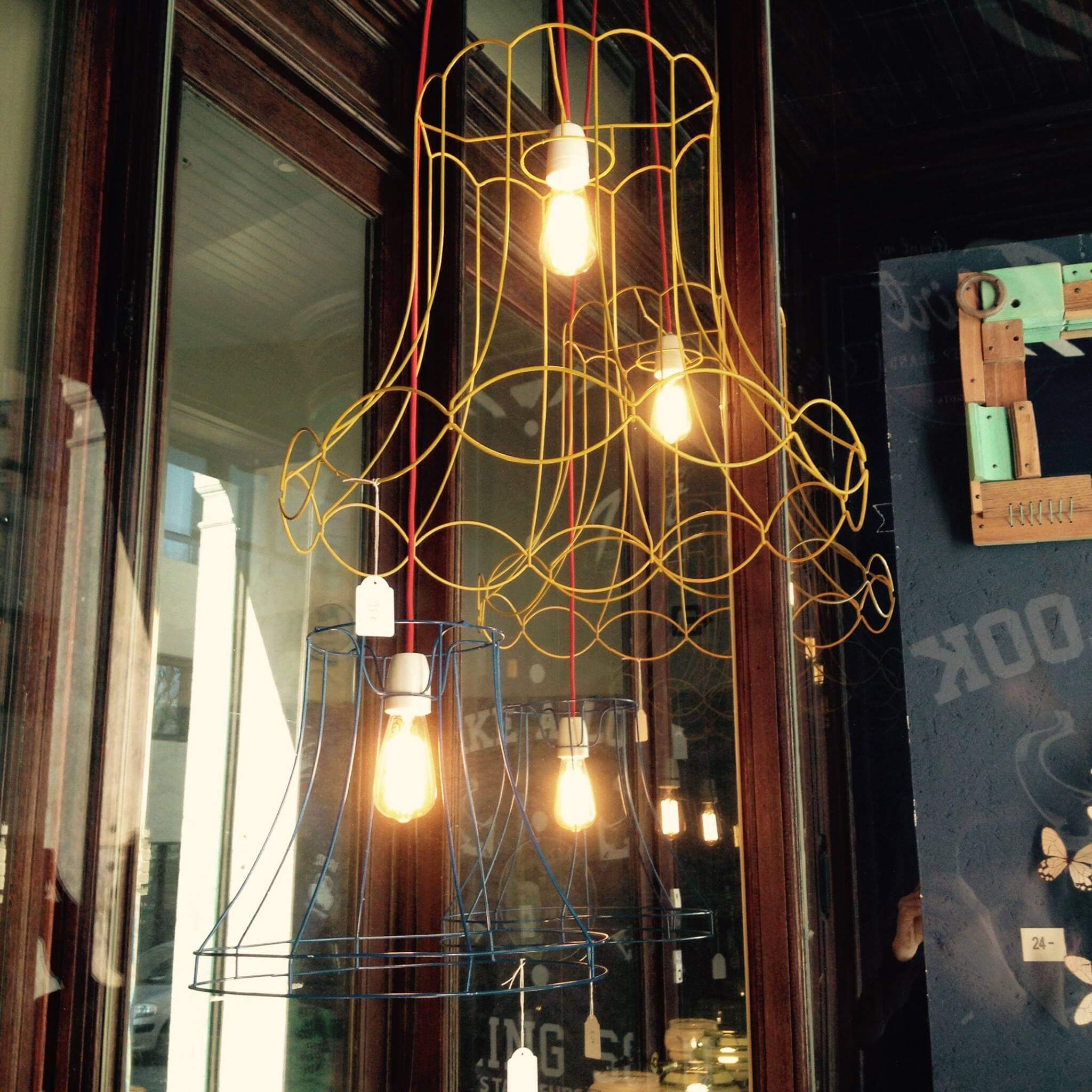 Lampe vitrine design
